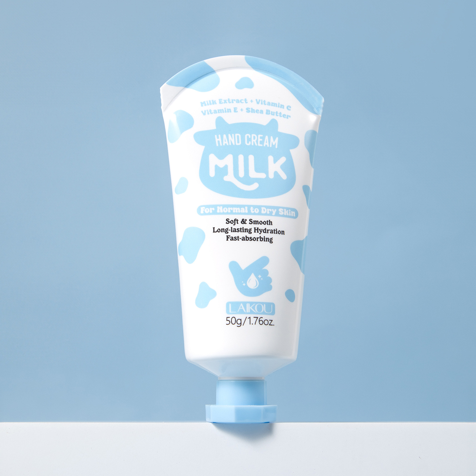 The new cross-border product LAIKOU Milk Hand cream 50G and Cream hydrates, moisturizes and nourishes the skin on hands undefined