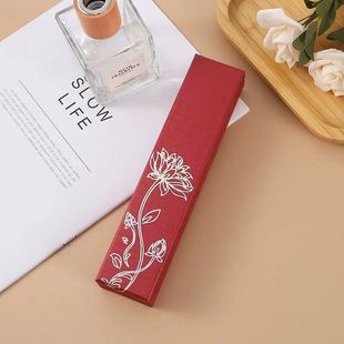 Chinese Style Hairpin Jewelry Printing Series Packaging Box Antique Gift Box Empty Long Strip Gift Box Long Strip Packaging Box