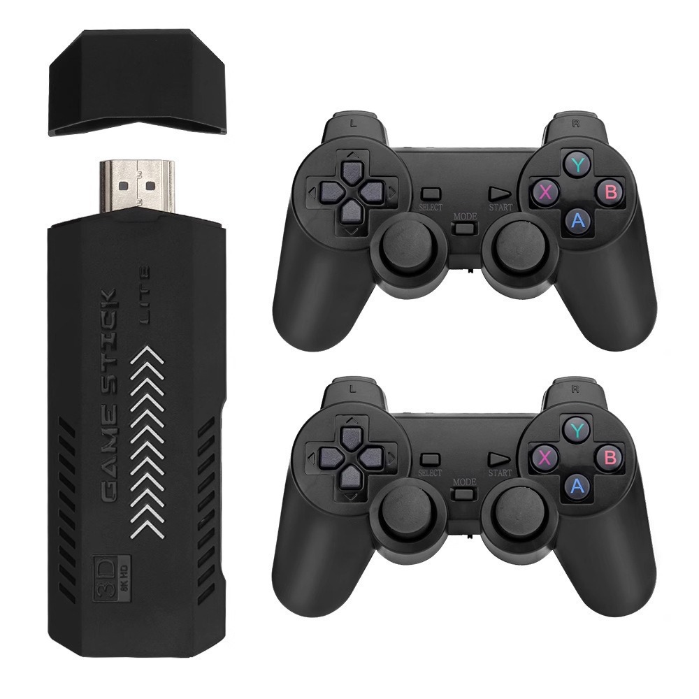 Controlador de consola de juegos, par de controles inalámbricos de 2.4G, joystick para proyector, joystick para juegos de arcade, consola de juegos