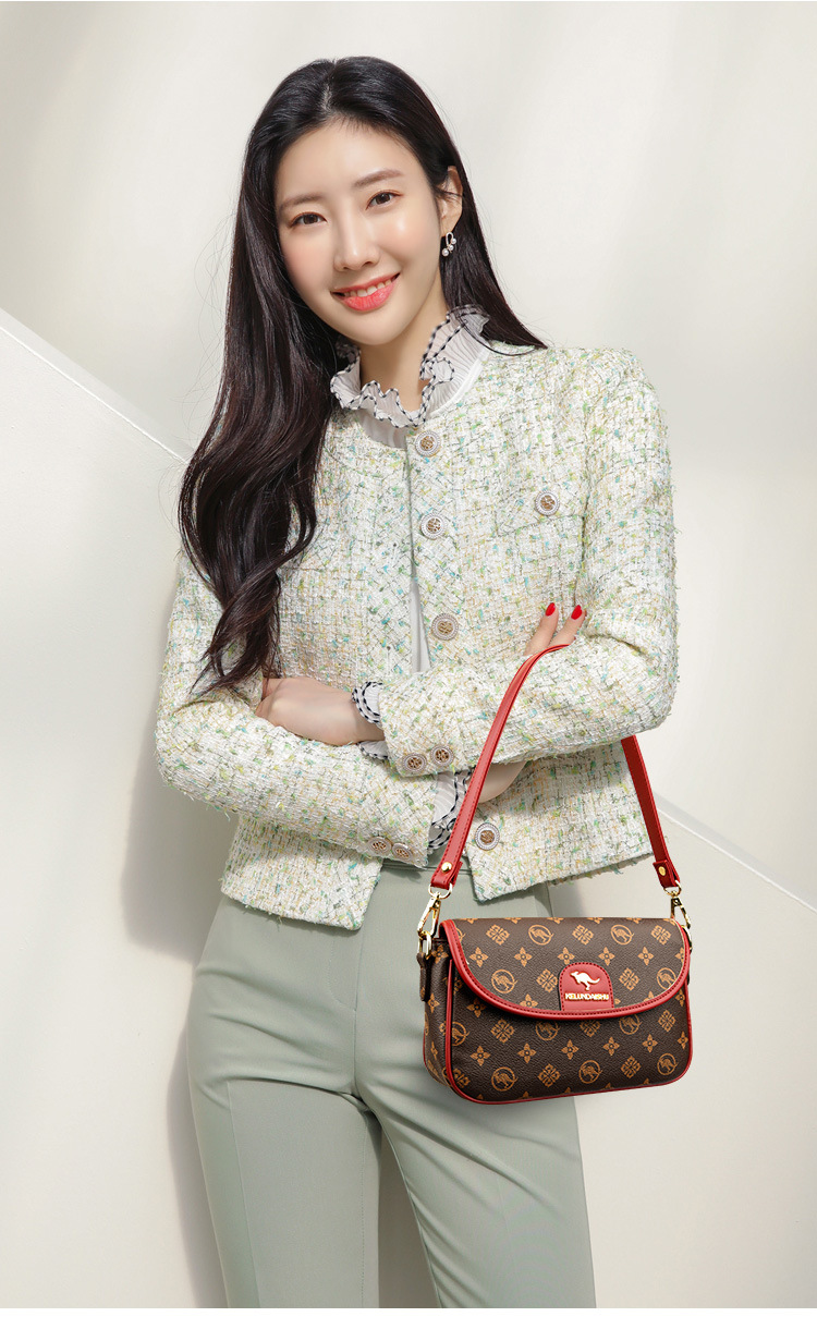 2024 Herbst Neue Damentasche Einzelne Schulter Crossbody Gedruckt Mode Vielseitig Koreanische Version 6069_voghion.com