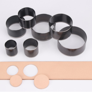 7 pcies/set of cutting round knife mold DIY handmade flower leather bell mold leather hole punch tool