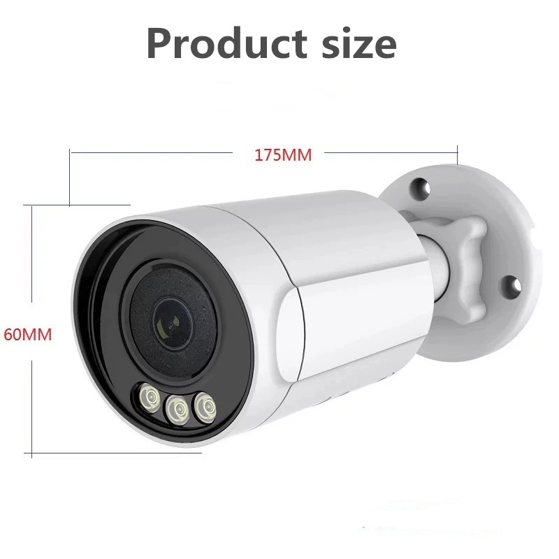 Acarte 4K PoE CCTV kamera, 5X zoom HD seti