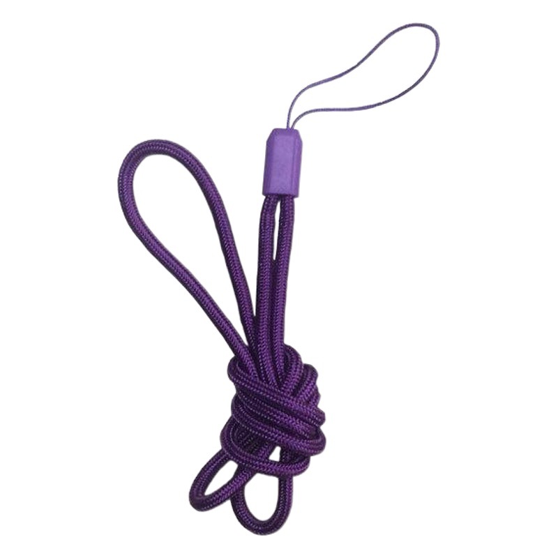 3.0mm Round Nylon Braided Mobile Phone Hanging Neck Camera Brand Id Water Cup Flashlight Sling Lanyard Hanging Chain