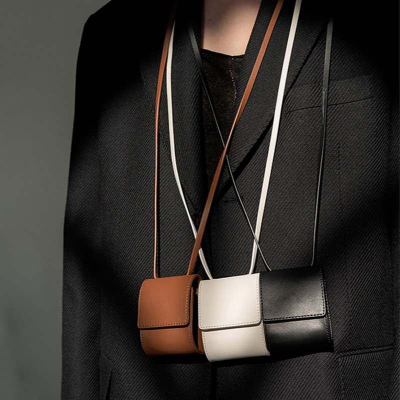 潮流挂脖蓝牙耳机包个性服饰配件耳机收纳包多功能钥匙包方形小包