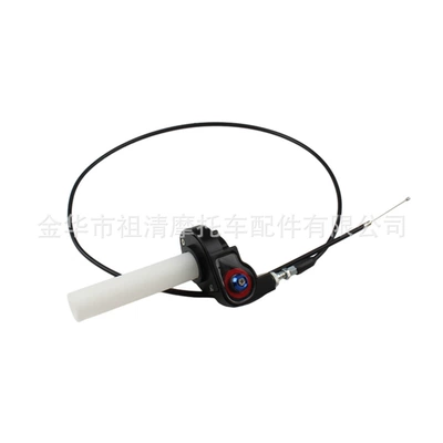 handle off-road motorcycle accessories | Motosiklet ləvazimatları və aksesuarları - visual-turnaround-throttle-line-black