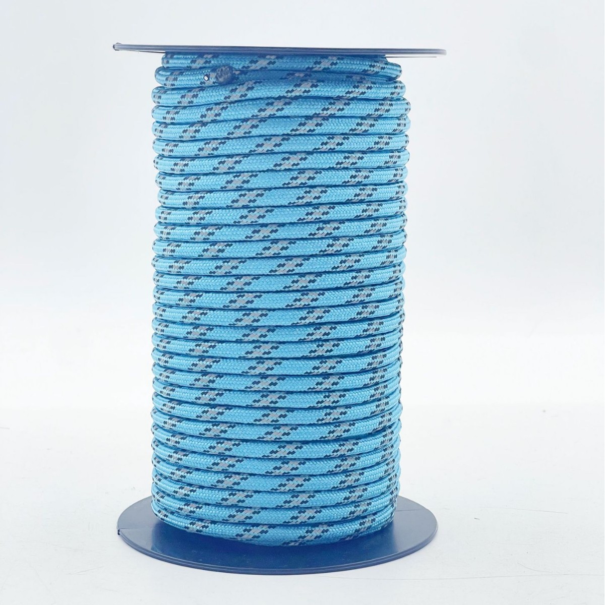 跨境亚马逊涤纶反光绳野外聚会露营天空蓝帐篷绳子包芯拉绳防风绳