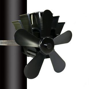 European and American Amazon ebay thermal power non-magnet wall-mounted fireplace fan pipe stove fan