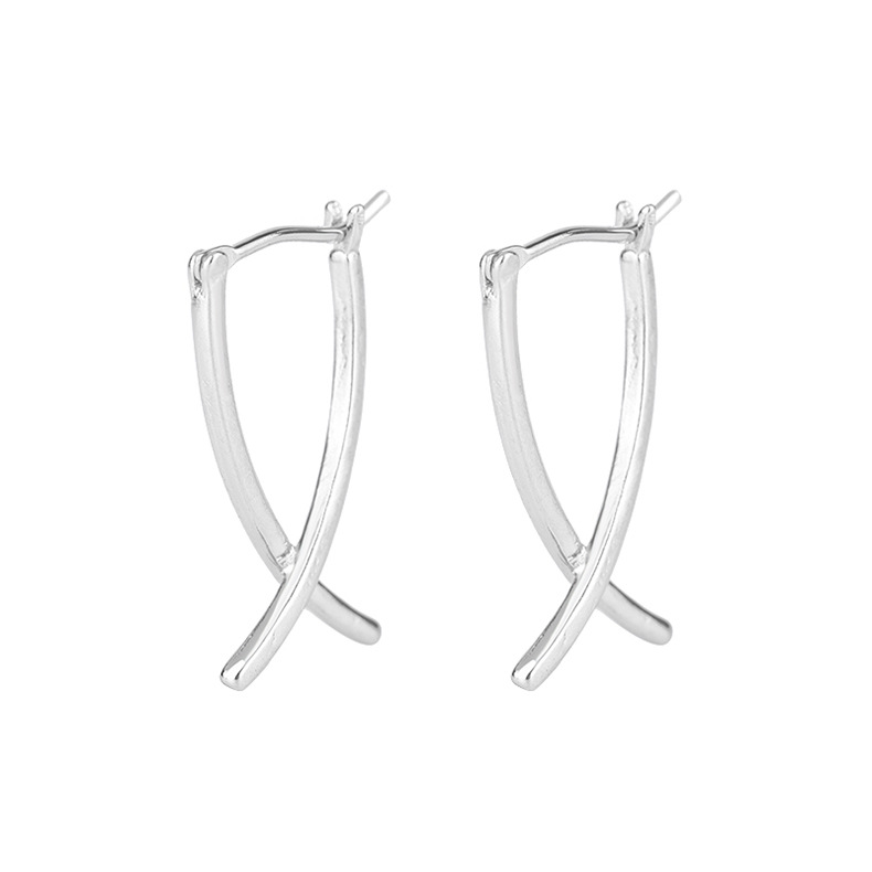 Fashion Geometric Copper Plating Earrings 1 Pair