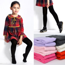 儿童连裤袜春秋冬新品女童打底裤精梳棉韩版配裙子外穿女童连裤袜