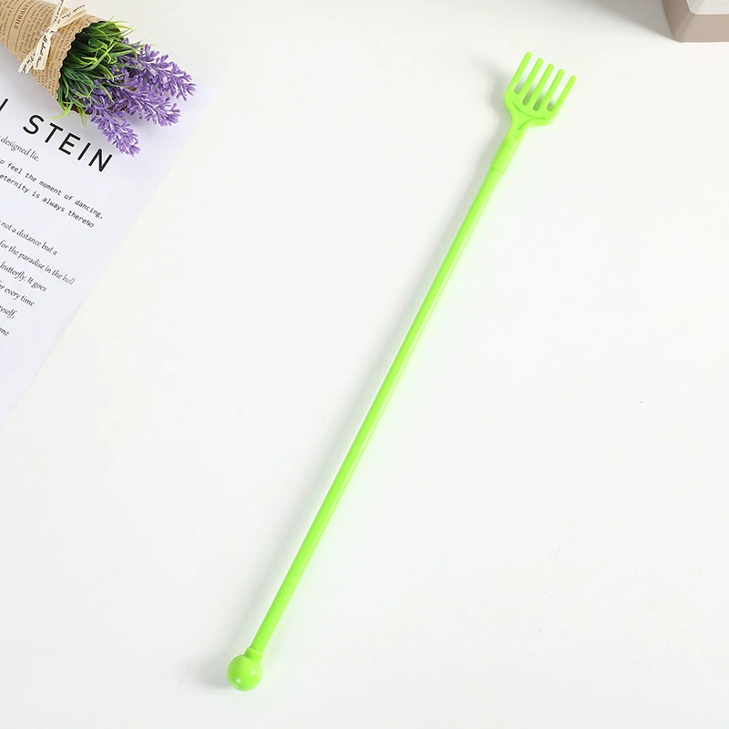 Dopamine Colored Itch Scratching Multifunctional Plastic Back Scratching Itch Itch Scratching Back Scratching Old Man Ready Stock