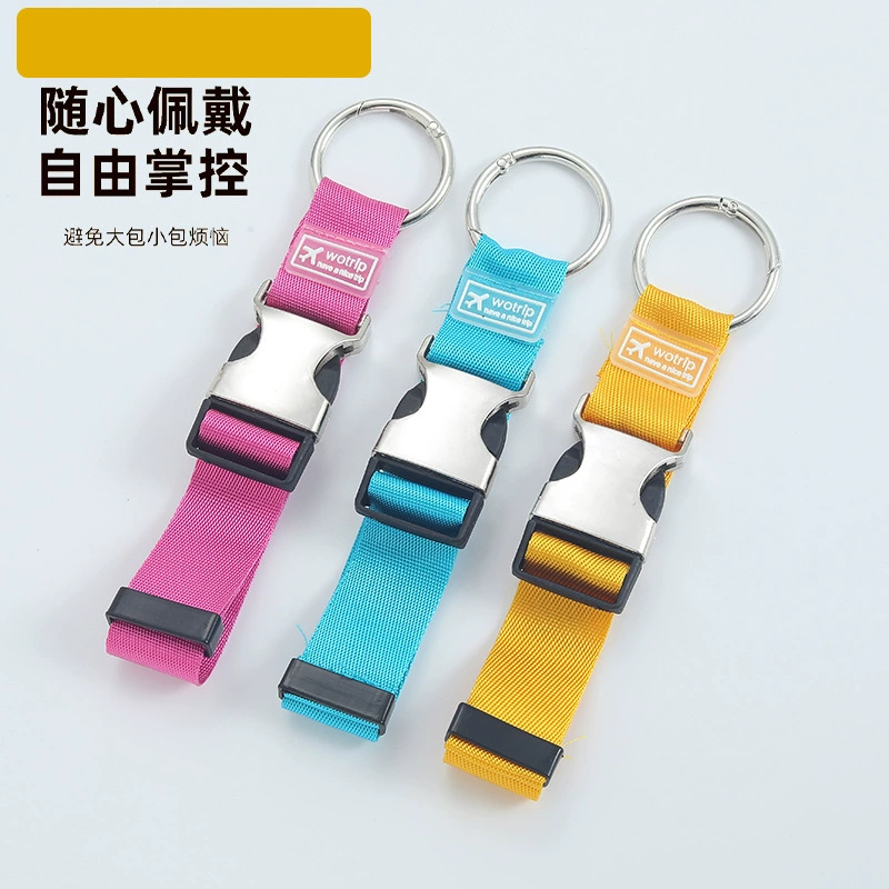 Чемодан фиксированный ремень чемодан рюкзак подвесное кольцо с багажным крючком с курткой куртка анти-потерянный ремень противоугонный ремешок