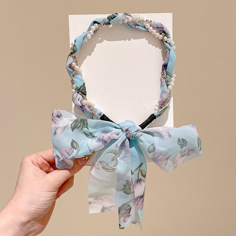 Diadema alta para mujer, nueva colección 2026, accesorio para el cabello estilo Chanel francés, elegante banda ancha para el cabello.