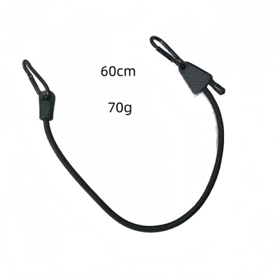 Trailer rope/net/strap Adjustable Length Straps, Electric - black-60cm-adjustable-hook-luggage-rope