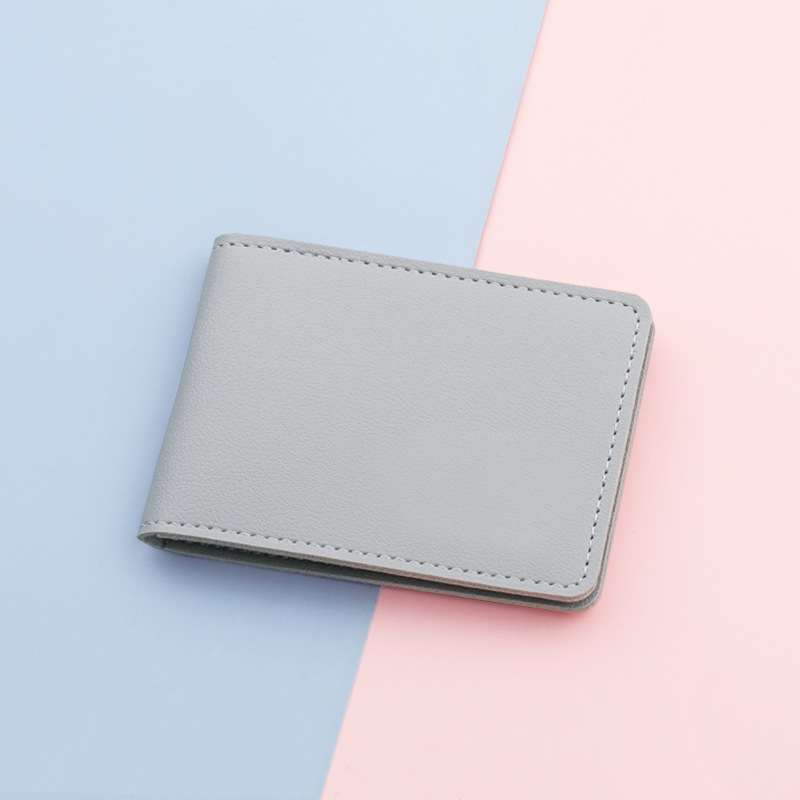 Mini titular de la tarjeta de regalo de comercio electrónico transfronterizo 2 titular de la tarjeta ultrafino color motor vehículo licencia de conducir sin logotipo