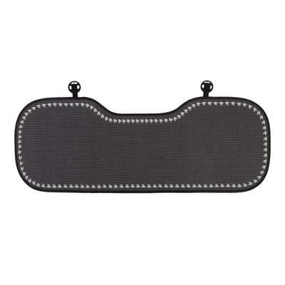 Seat cushion, seat cover four seasons universal comfortable non-slip - honeycomb-white-houndstooth-edge-seat-cushion-rear