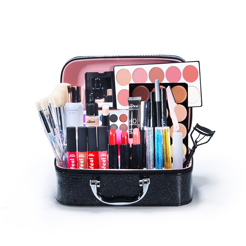 1500g Weight Makeup Set Type Of Cosmetics Paste Material Multicolor Pattern Elegant, Glam, Punk Style Elegant Glam Punk Multicolor Paste Makeup Set 4