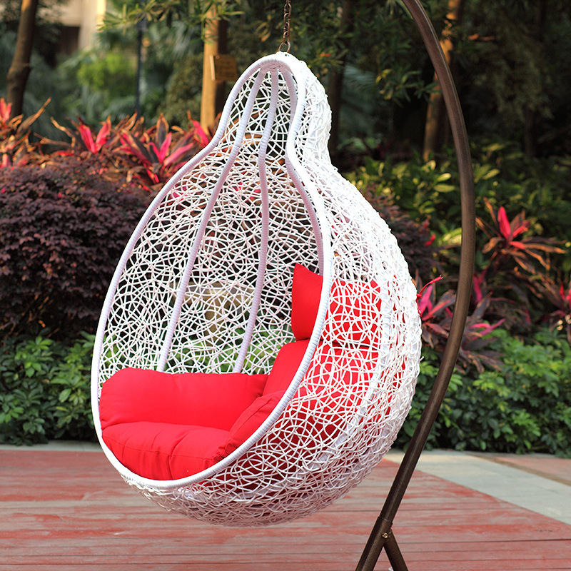 Woven Swing Chair Indoor Swing Chair Hanging Basket Hanging Chair Outdoor Garden Courtyard Balcony Bird Nest Woven Hanging Basket Outdoor Rocking Chair