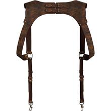 C 32357 Rivet leather suit suspender decor �T�Ƥ�|���b����