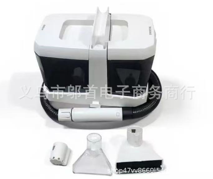 Máquina de limpieza de tela transfronteriza, rociado, succión, alfombra multifuncional integrada, cortina, máquina de limpieza de sofá, aspiradora doméstica