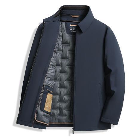 Gray blue-removable duck down liner