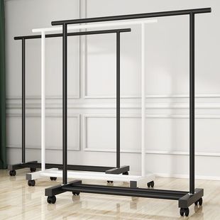 Simple Coat Rack Floor Indoor Hanger Bedroom Clothes Storage Shelf Household Drying Rack Dormitory Drying Rack