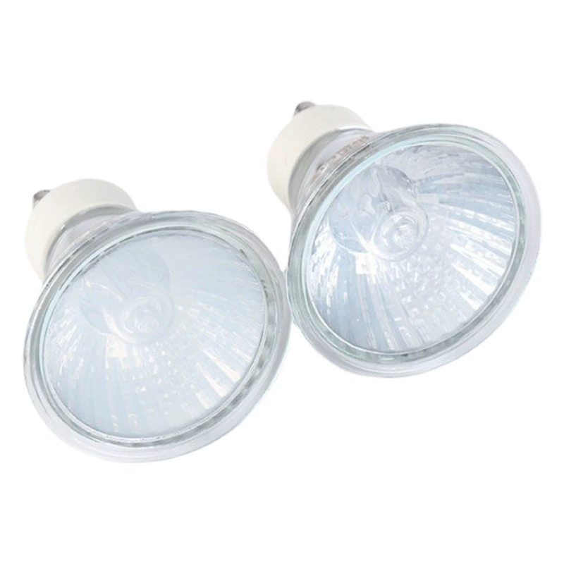 Галогенная лампа GU10 35 Вт экспортного качества, лампа из плавленого воска, специальный источник света, 110-220 В, теплый белый кварц