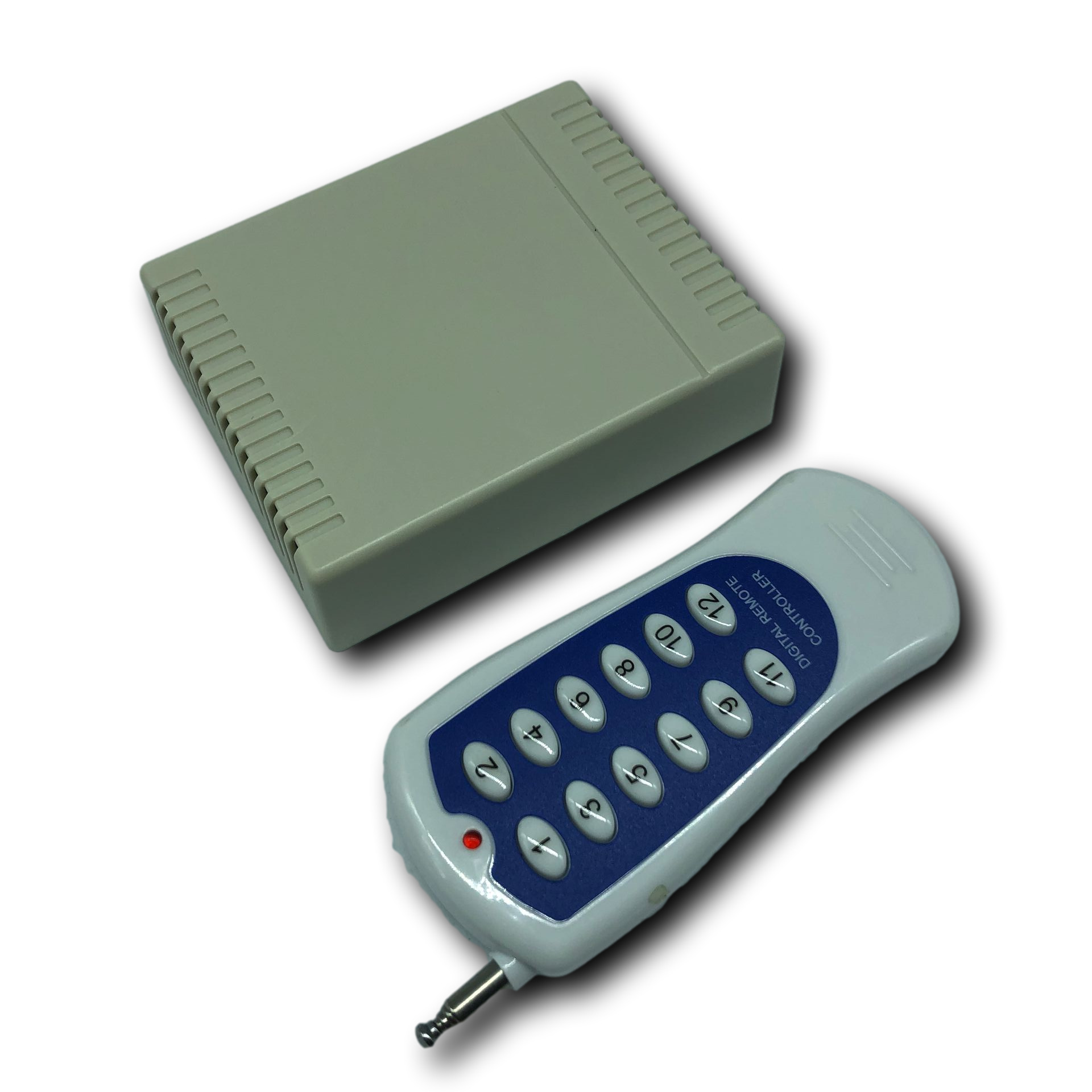 升级版12V12路无线遥控开关配1000米遥控 灯具开关门禁开关控制器