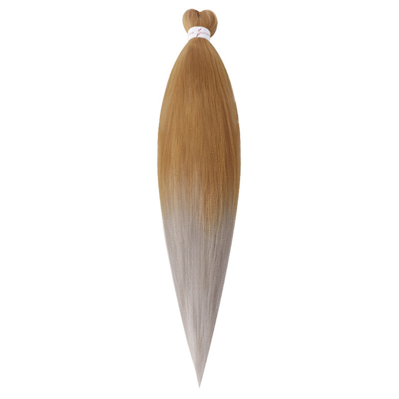 Trenzas grandes Ez, paquete de dos, flequillo exótico y moderno, cabello rizado de estilo exótico, peluca con flequillo completo