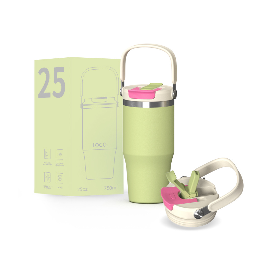 Bestseller 32Oz Custom Cup With Handle, Top Quality Dual-Drink 304 Stainless Steel Car Cup, Ice-Tumbler_voghion.com