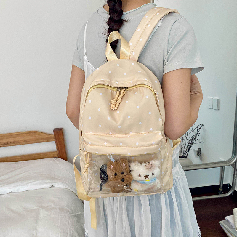 Nueva moda mochila de moda para mujeres fresca dulce gran capacidad de moda ocio para estudiantes de clase mochila simple