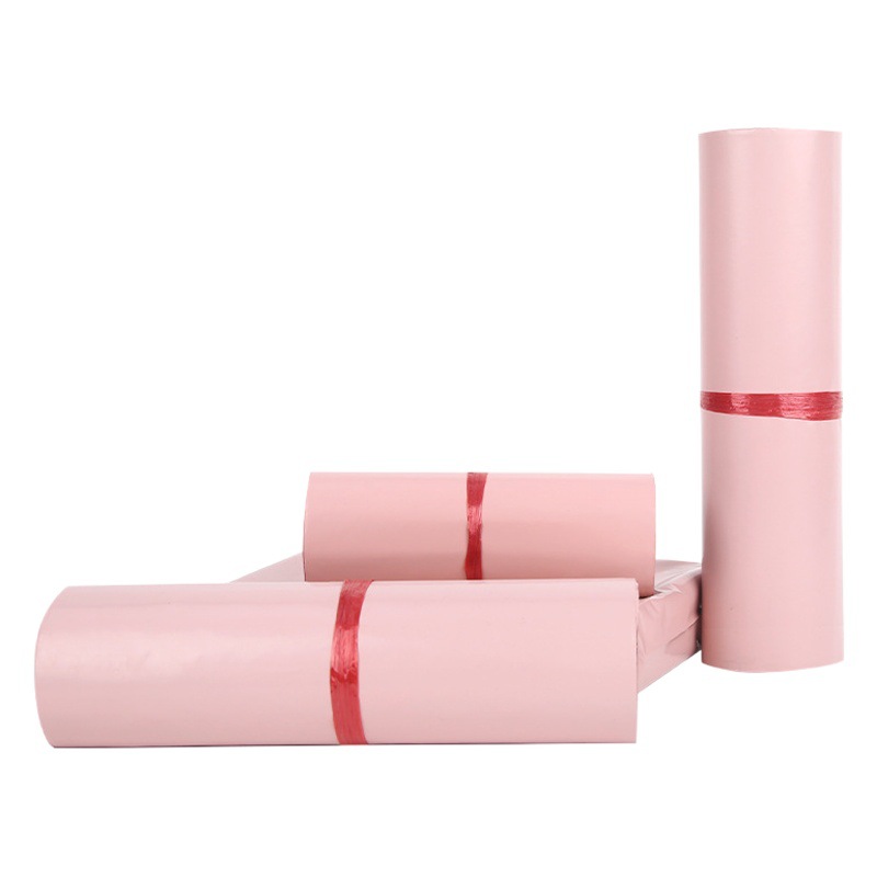 Nuevo material Pink Express bolsa de embalaje de ropa bolsa de embalaje de logística blanca engrosada Bolsa de Comercio Electrónico negro