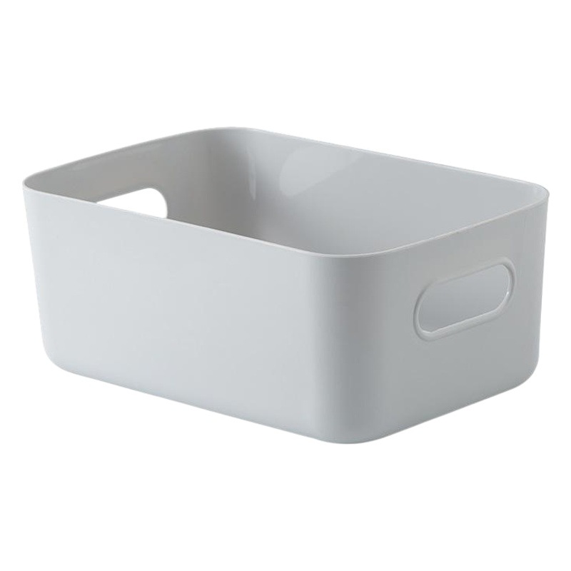 Estilo nórdico organización cesta de almacenamiento de plástico baño cocina baño cesta de almacenamiento de escritorio Varios cesta de almacenamiento