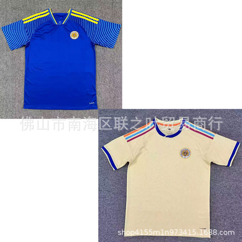26-27 North American Curacao National Team Jersey Baku Na Chen Dayi Home and Away Short-Sleeved Sports Football Uniform