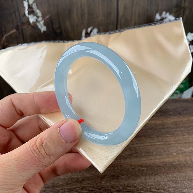 Natural Burmese Type A Jadeite Bracelet Jade Bangle_voghion.com