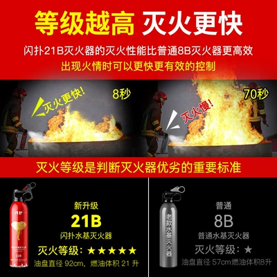 Vehicle fire extinguisher car small portable car car