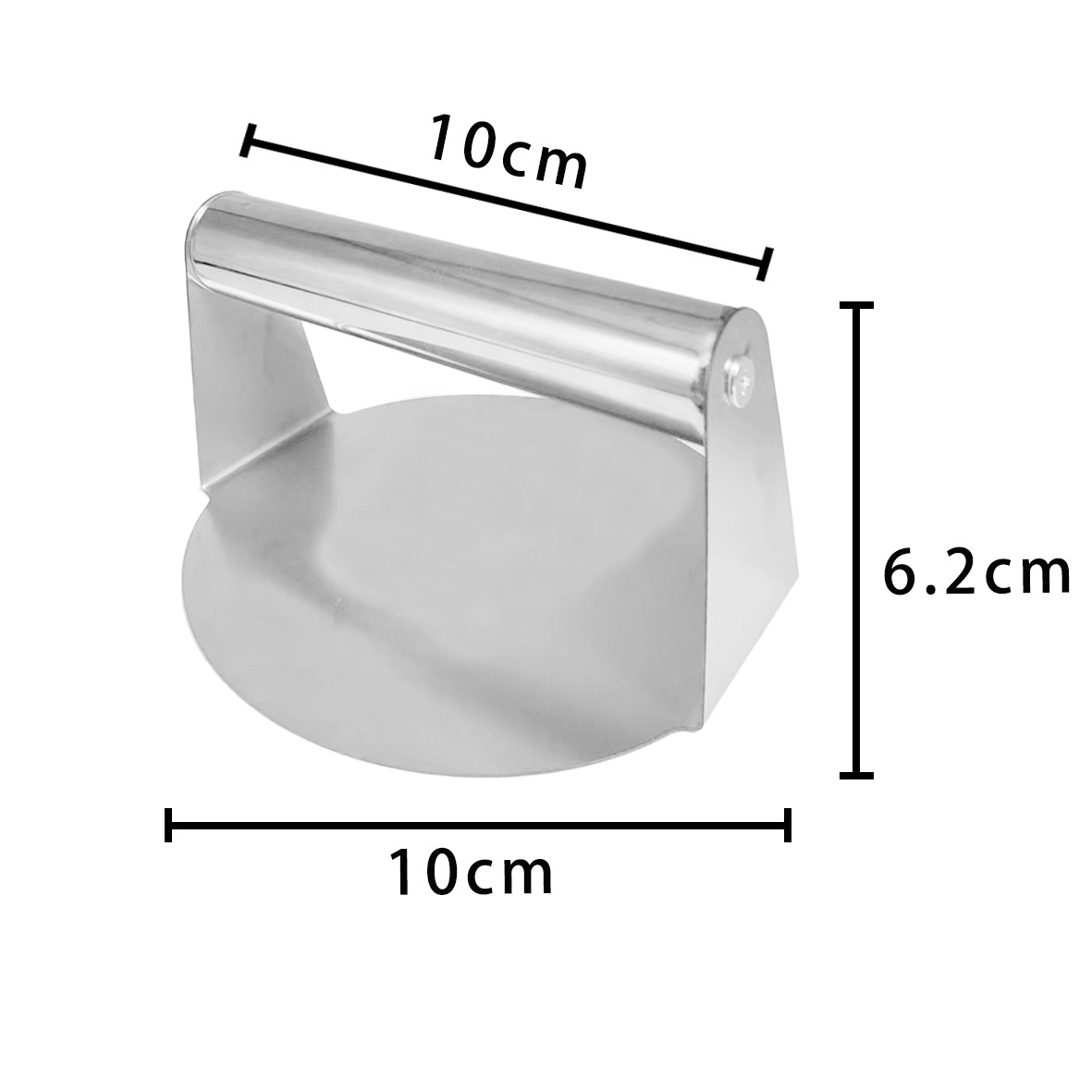 10cm 케이크 프레스 광택 나사 스타일