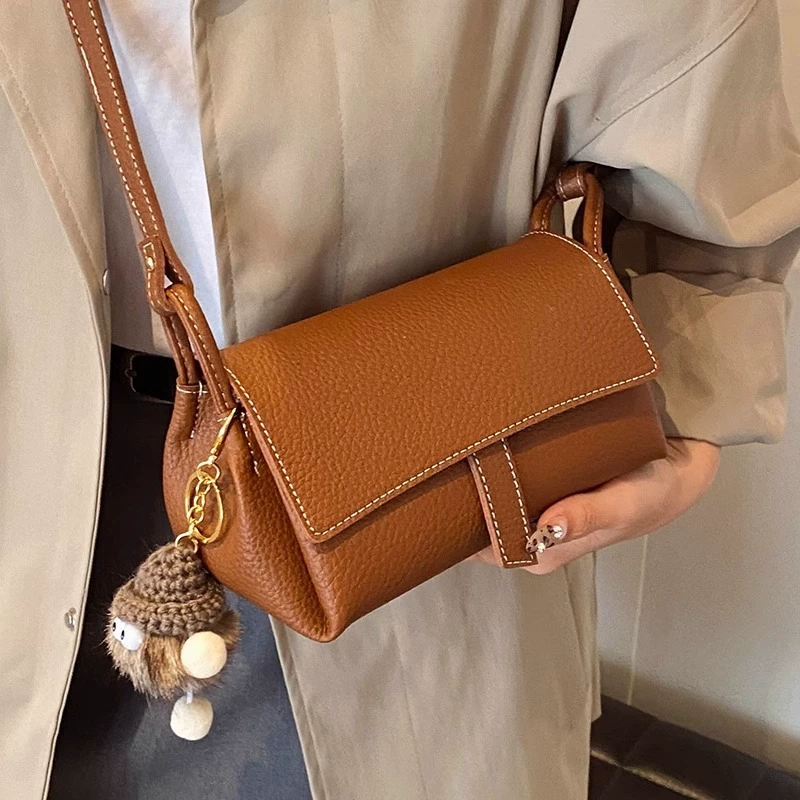 Нишевая простая элегантная сумка-подушка для женщин 2025, маленькая сумка в стиле ретро, ​​универсальная сумка через плечо, изысканная модная женская сумка