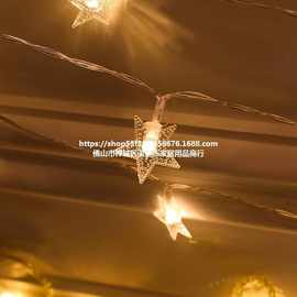网红装饰小彩灯闪灯星星灯氛围灯小圆球房间生日布置卧室 串灯