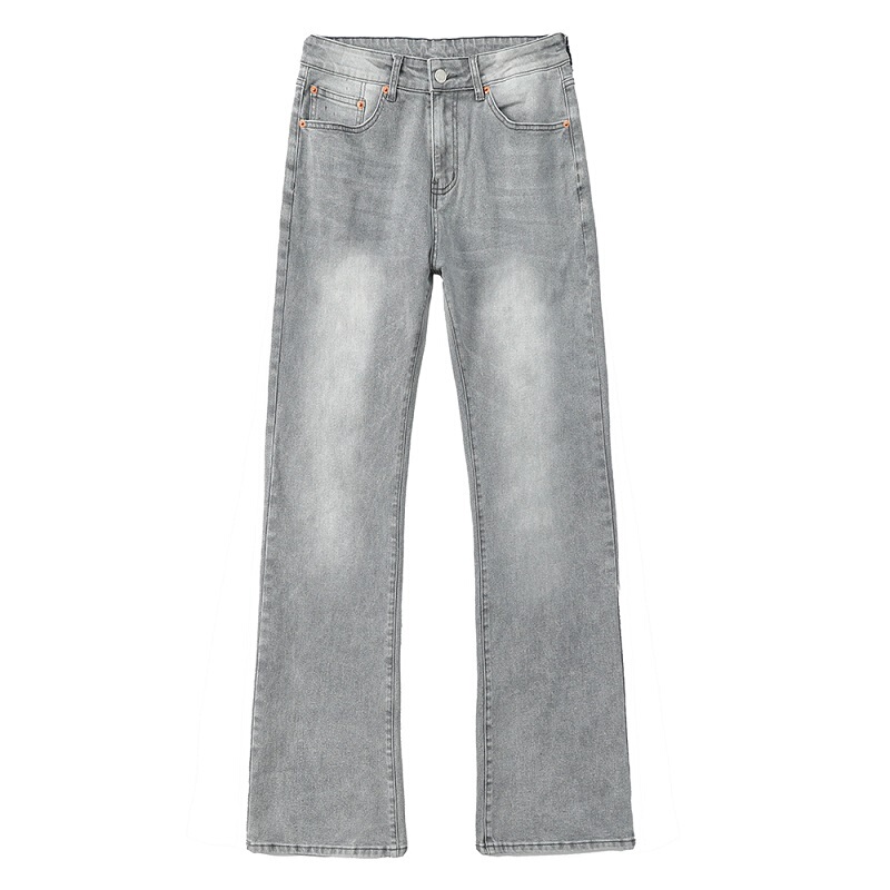 cleanfit Smoke Grey Jeans Men's Autumn Slim-fit Straight Pants American Style Retro Vibe Casual Pants cleanfit Smoke Grey Jeans Men's Autumn Slim-fit Straight Pants American Style Retro Vibe Casual Pants
