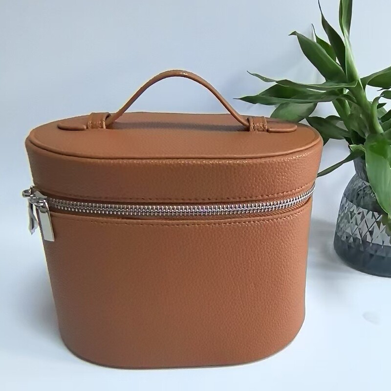 Cross-border New PU Cosmetic Bag Portable Large Capacity Cosmetic Case Storage Bag Advanced Sense Travel Wash Bag