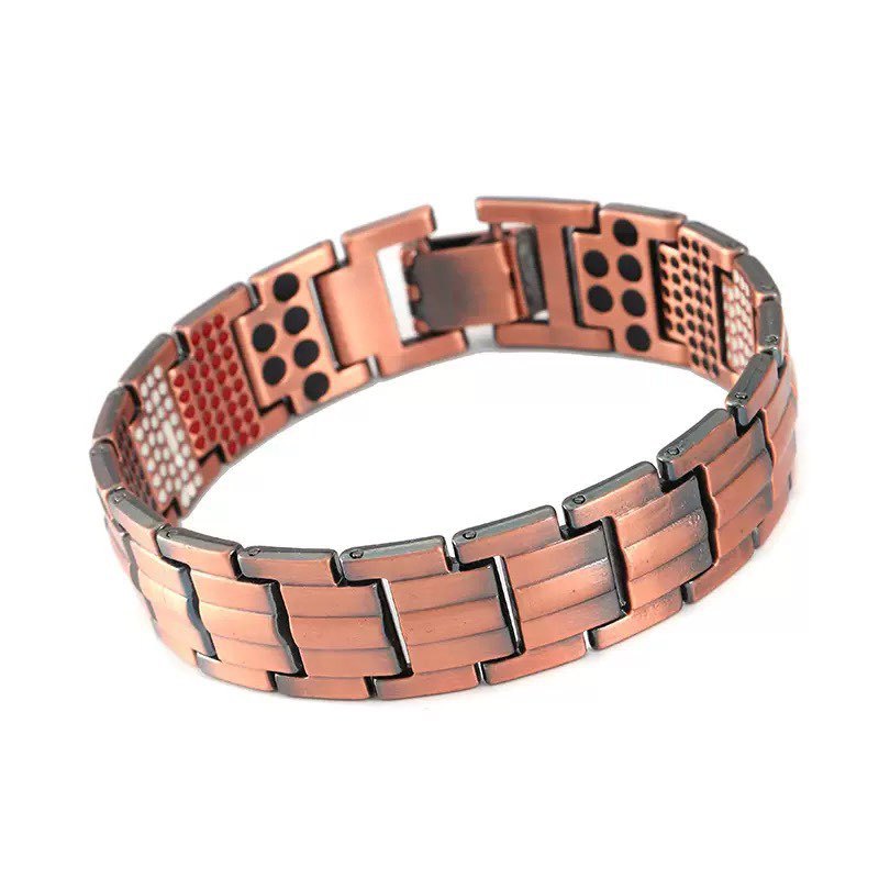 Yunjin moda europea y americana desmontable pulsera multipunto energía de iones negativos pulsera de aleación de los hombres transfronteriza exclusiva