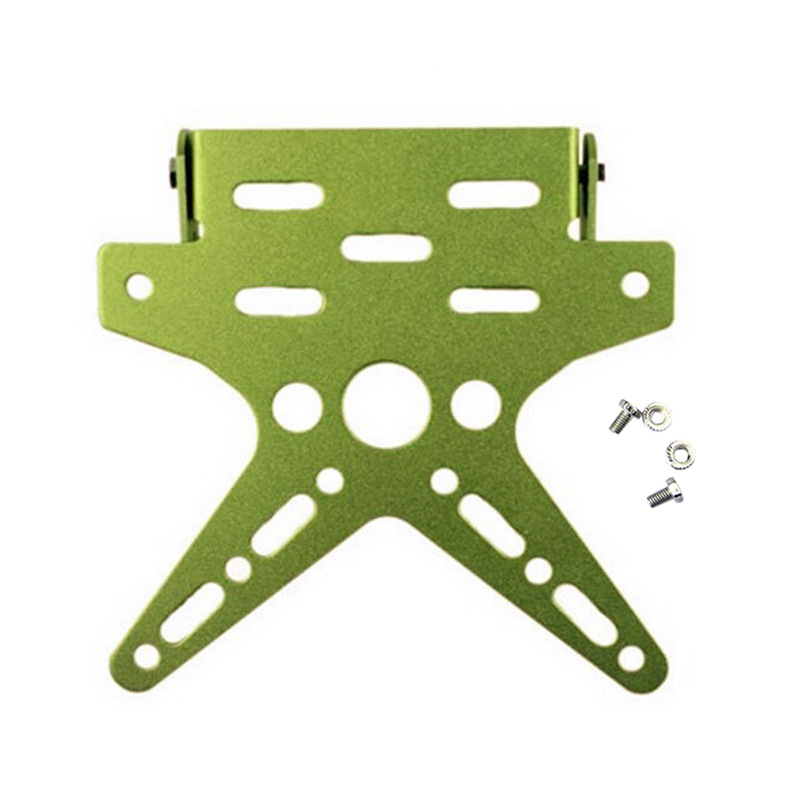 Motorcycle Electric Vehicle Modification Accessories License Plate Holder Adjustable Movable Swallow Type License Plate Holder Cross-Border Hot Sale