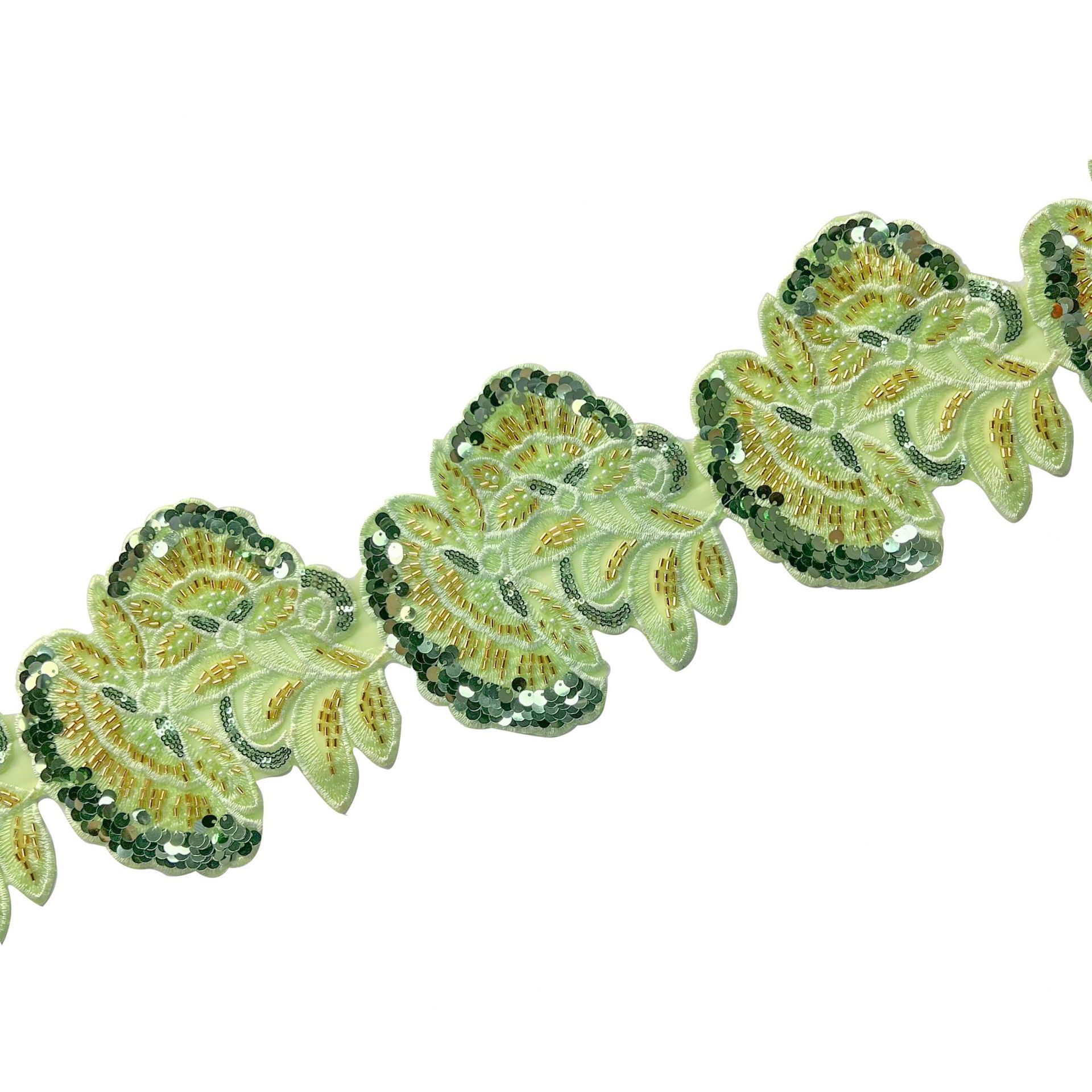 Hermosas pañuelas multicolores bordadas de encaje decoración de tela calcomanías de estilo nacional vestido vestido pantalones pie decoración pegatinas image 11