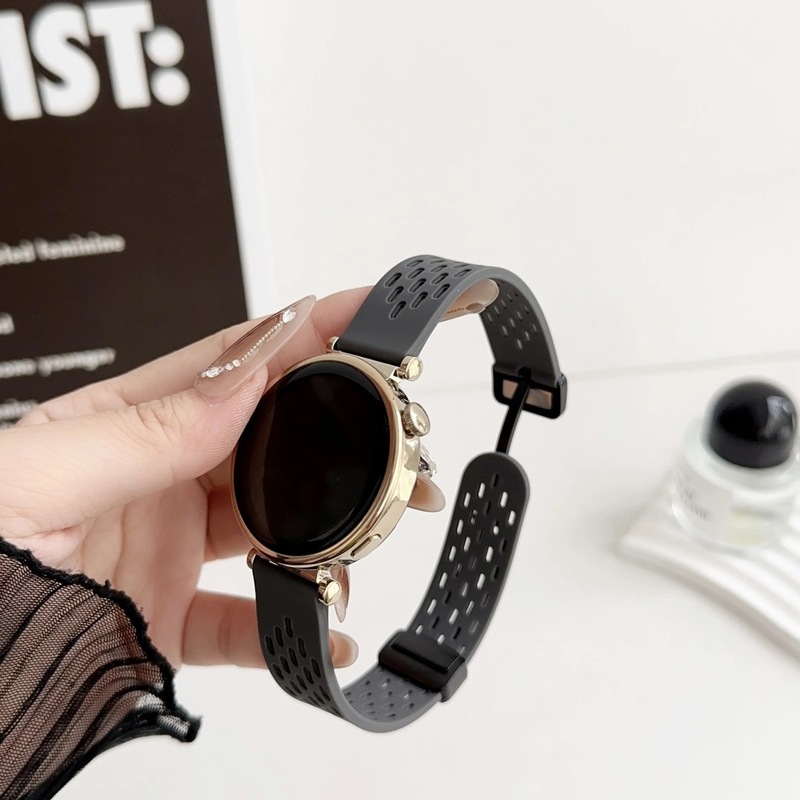 Huawei GT5 ウォッチ GT4 ストラップ通気性シリコン磁気バックル watch4/3pro パーソナライズされた 18 ミリメートルスポーツに適しています|undefined