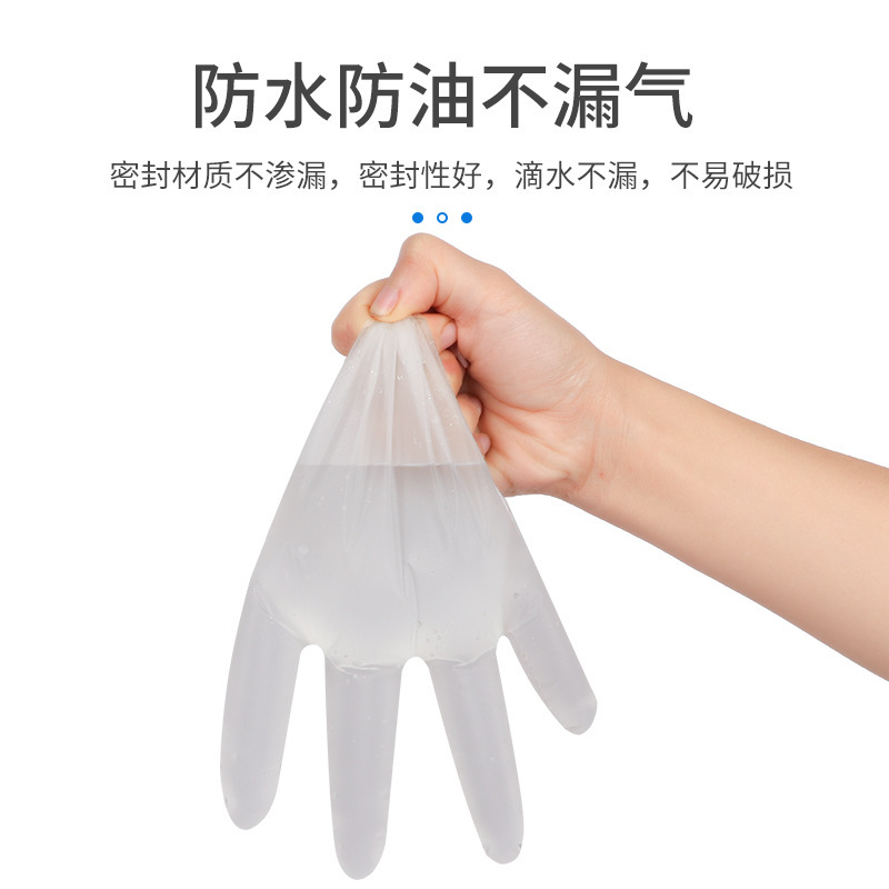 Inco guantes desechables TPE para hornear cocina de plástico para el hogar guantes tpe de cocina duraderos de grado alimenticio al por mayor