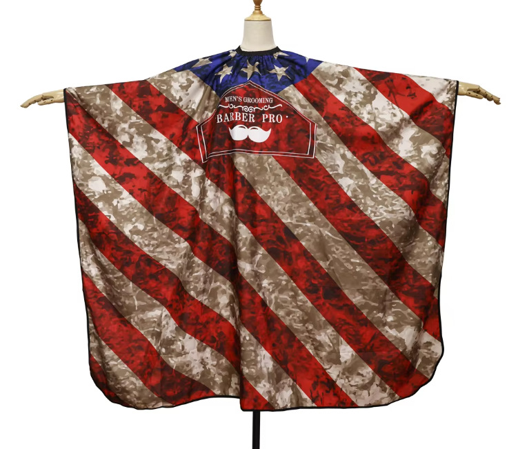 Tela de corte de pelo de venta caliente Tela de corte de pelo para adultos Tela de niños Múltiples estilos de tela de chal estampado de estilo teñido en caliente