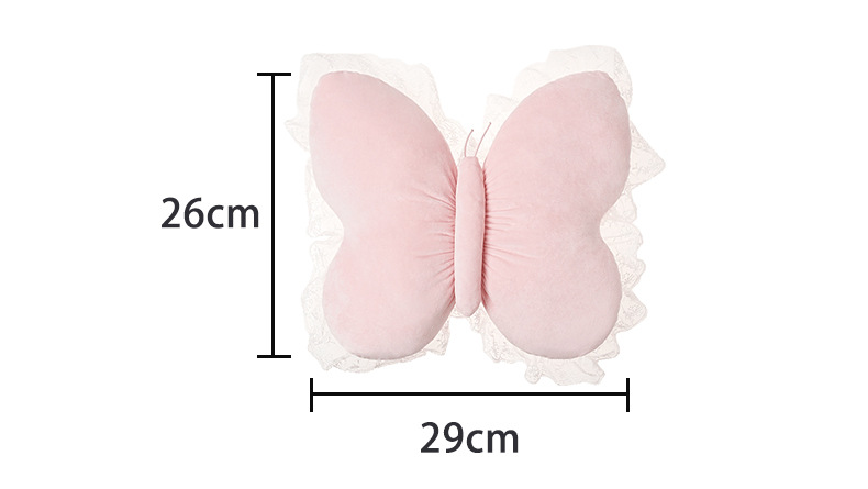 Creative Bow Car Headrest and Waist Support Cross-Border New Product Car Cushion Neck Pillow Plush Car Waist Support Cushion