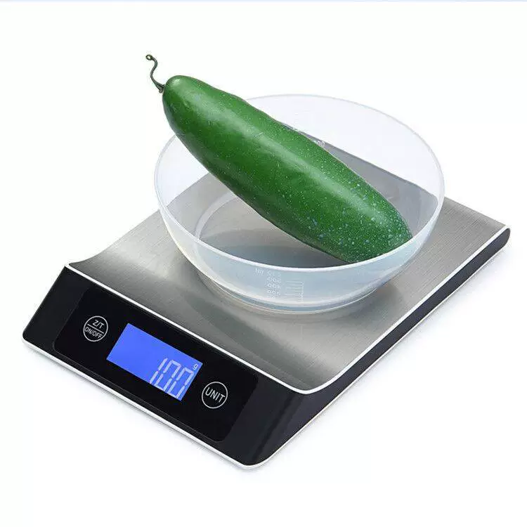 Таблица масштаба кухни нержавеющей стали домочадца 15 кг масштаб выпечки 10 кг масло анти -- отпечатка пальцев плода 5 кг