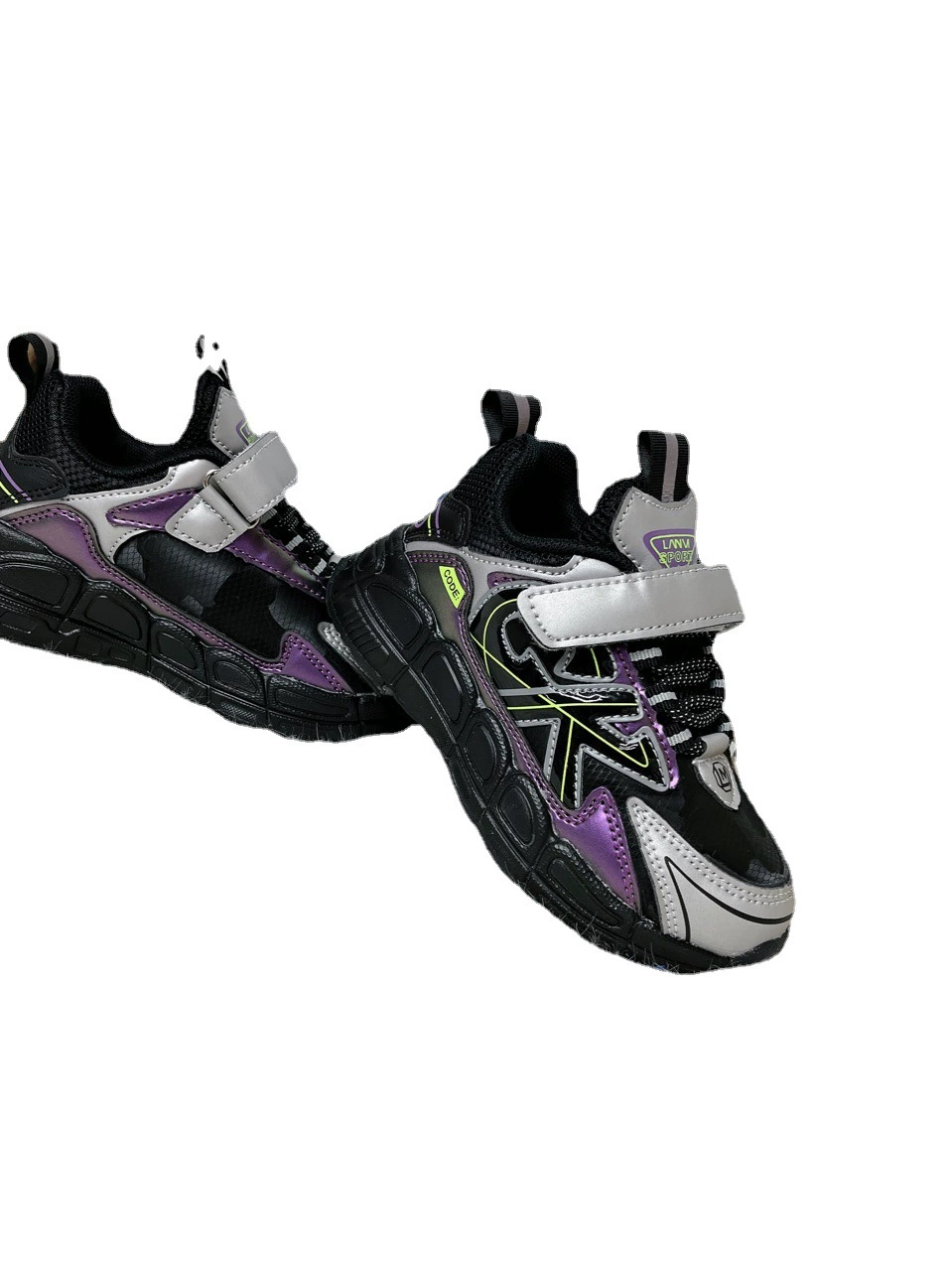 Fashionable spring sports shoes for men and women for black leather for leisure, European style, Physicals