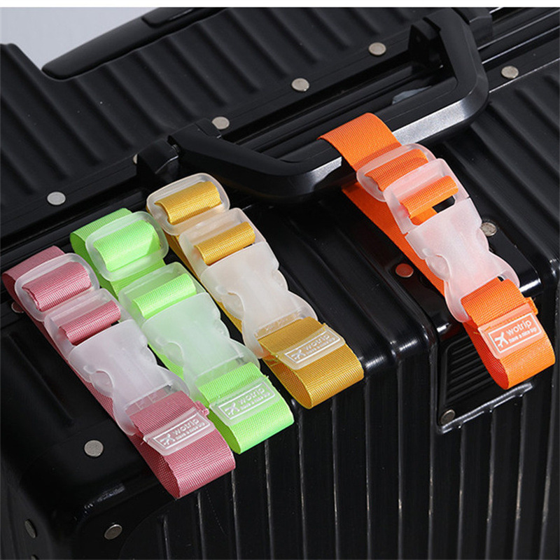 Luggage strap with buckle, backpack trolley case strap with clasp, portable tie-down strap, travel case elastic external hook Luggage strap with buckle, backpack trolley case strap with clasp, portable tie-down strap, travel case elastic external hook